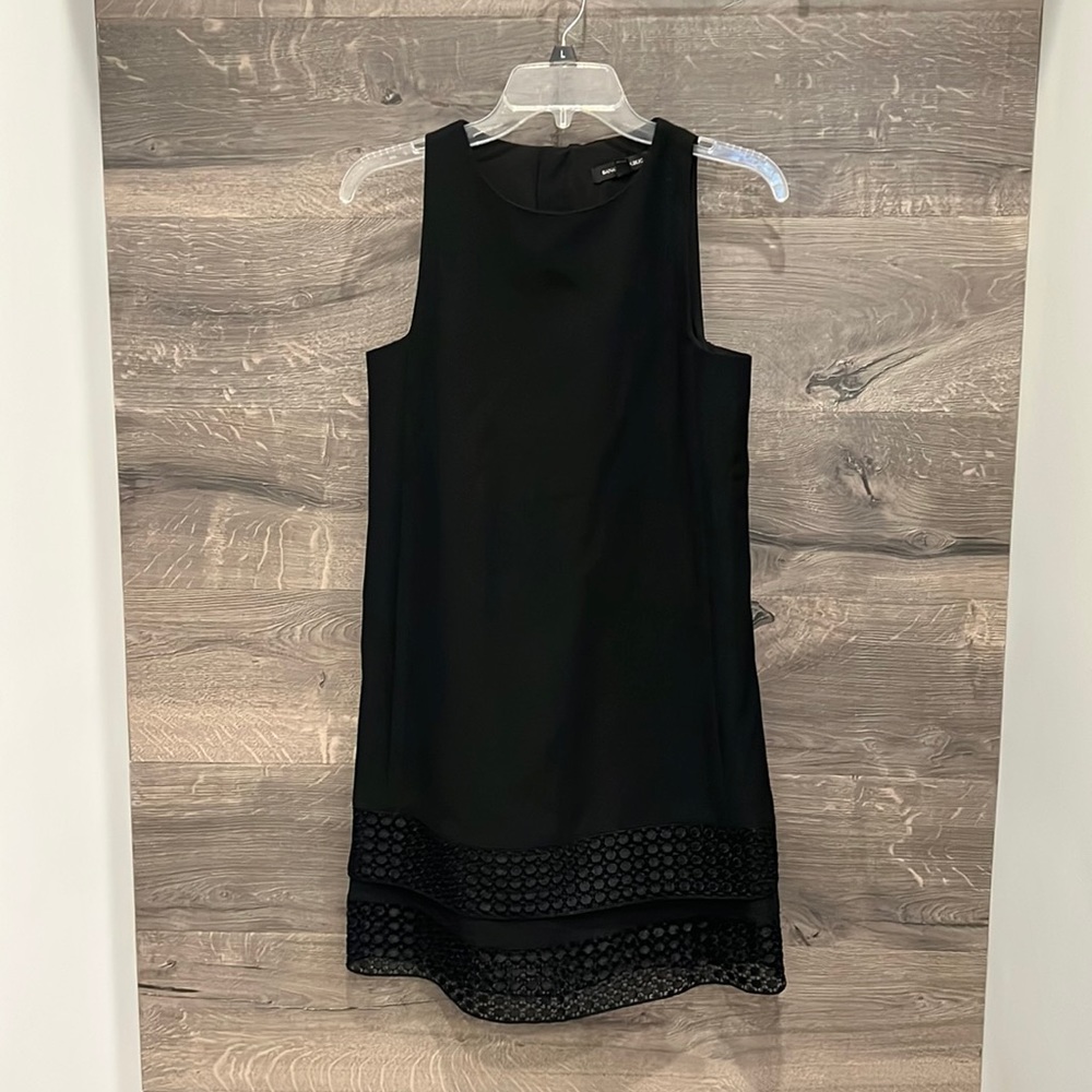 Banana Republic knee length black dress size 0